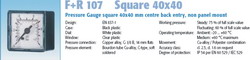        ,  F+R 107 Square 40x40